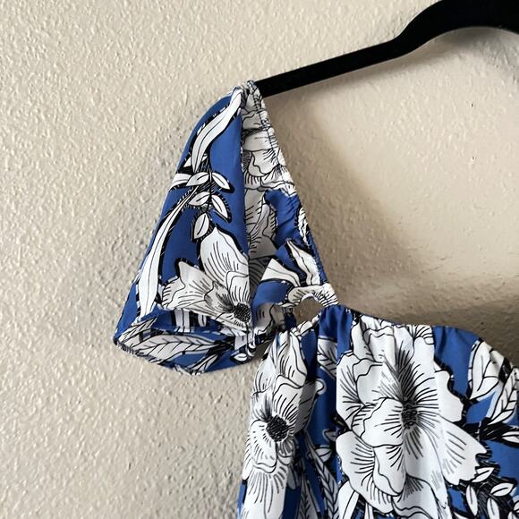 NEW Lovers + Friends Life's a beach floral top - Picture 6 of 11